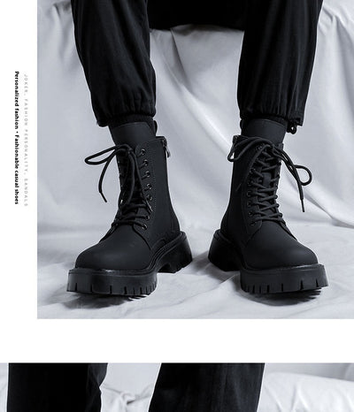 Botas Martin de Trabajo Negras Caña Alta - Suela Gruesa y Resistente - Image 16