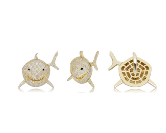 Dije Tiburón Elegante con Circonitas - Image 8