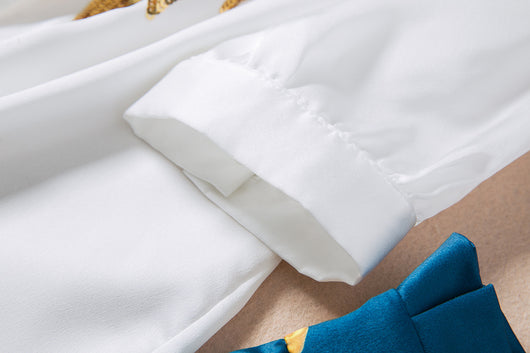 Conjunto de Camisa y Pantalón Bordado - Image 14