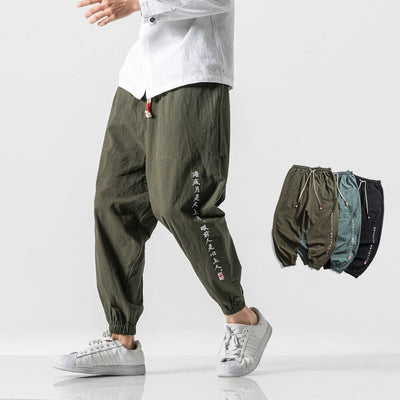 Pantalones Casuales Estilo Asiático para Hombre - Image 3