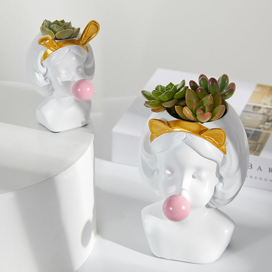 Maceta Decorativa para Suculentas - Diseño Moderno para Interiores - Image 2