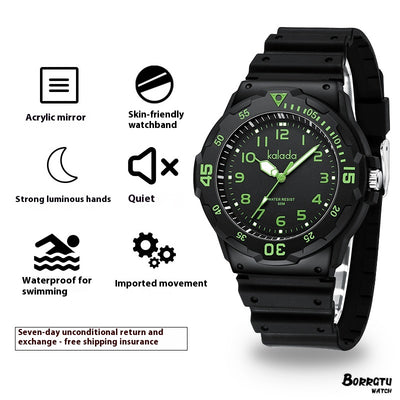 Reloj Deportivo Hombre con Puntero Luminoso Cuarzo - Image 9