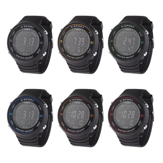 Reloj Digital Deportivo de Pantalla Grande para Hombre