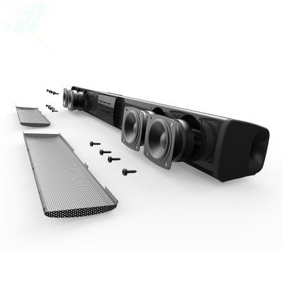 Barra de Sonido Bluetooth 20W con Subwoofer, Radio FM y Conectividad Inalámbrica - Image 3