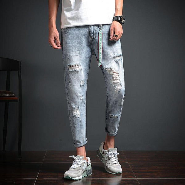 Jeans Stretch Desgastado