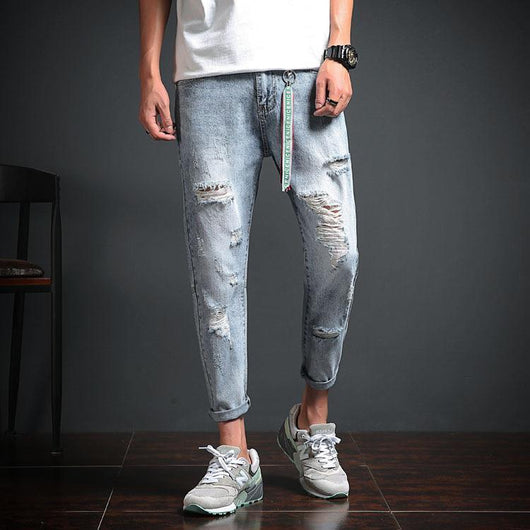 Jeans Stretch Desgastado