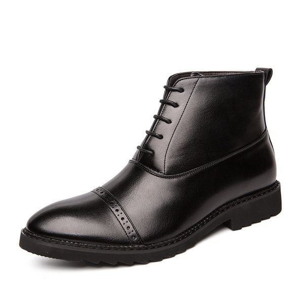 Zapatos Casuales Retro Británicos Talla Grande para Hombre