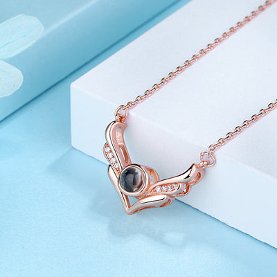 Collar de Alas Declaración de Amor en Cien Idiomas - Image 3
