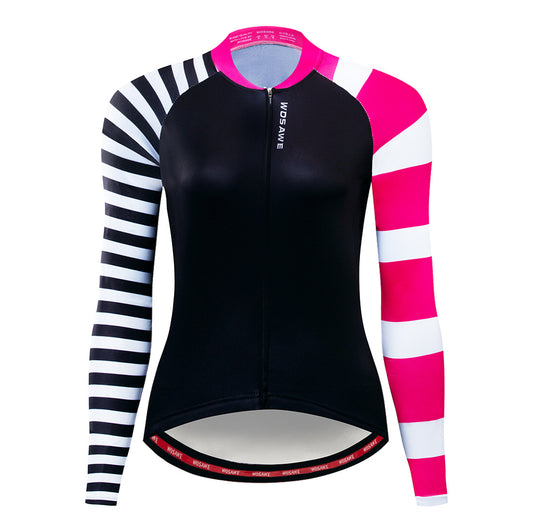 Jersey de Ciclismo con Tecnología Absorbente y Secado Rápido