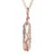 Corrente ouro rosé - 43cm
