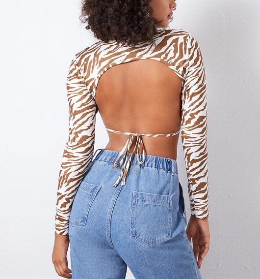 Cardigan Ajustado Retro para Mujer con Cierre de Cremallera - Image 38