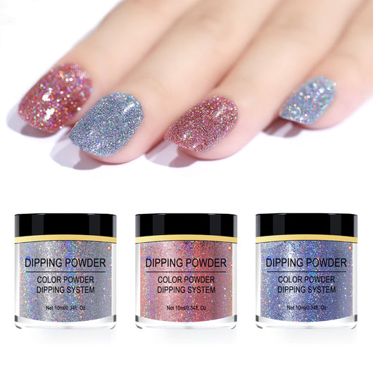 Polvo de Brillo Láser para Uñas - Image 3