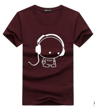 Camiseta Manga Corta Hombre Talla Grande Suelta Casual Verano - Image 6