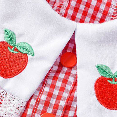 Ropa para Mascotas con Bordado de Fresas - Image 3