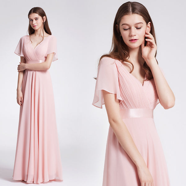 Vestido de Noche Largo Elegante Ajustado para Bodas y Eventos
