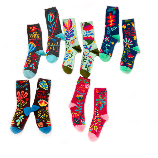 Calcetines de algodón para mujer - Pack apilable