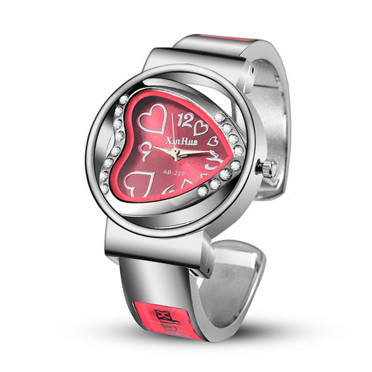 Reloj para Mujer con Pulsera de Diamantes de Moda