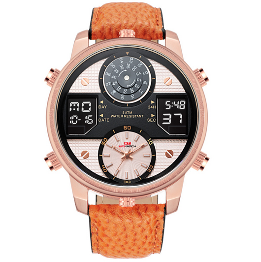 Reloj Multifunción con Doble Pantalla de Cuarzo - Image 8
