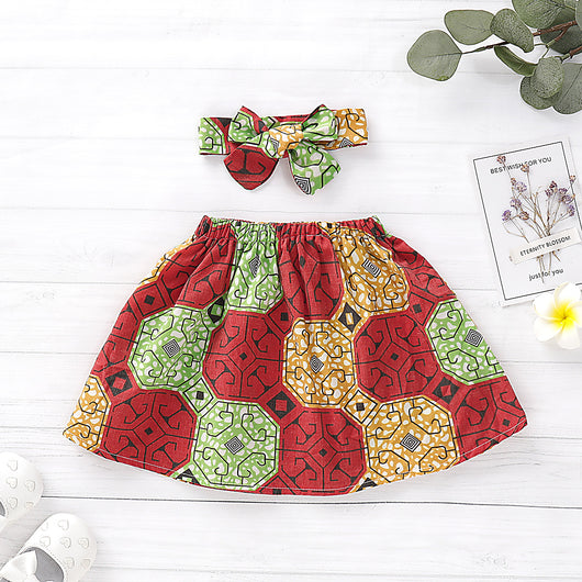 Falda Infantil Estampado Étnico - Image 15