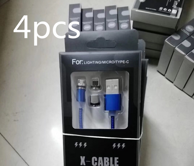 Cable de Carga Magnético Triple Conector USB-C para Android - Image 18