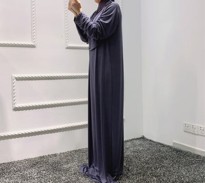 Bata Tipo Vestido con Capucha Talla Única - Image 10