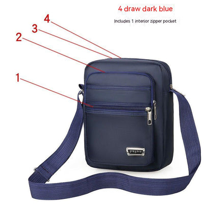 Bolso Bandolera Impermeable de Gran Capacidad con Múltiples Compartimentos - Image 3