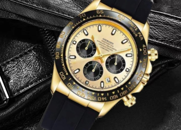 Reloj Mecánico para Hombre con Calendario y Movimiento Quartz