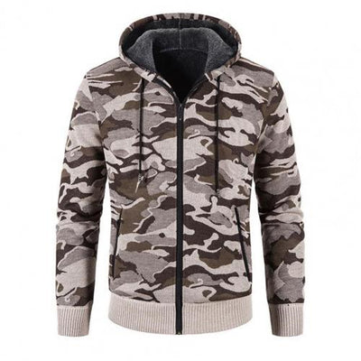 Chamarra Hoodie Camuflaje Slim Fit para Adolescentes - Image 9
