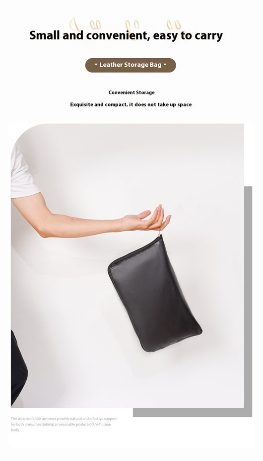 Mesa de Lectura Inflable Plegable con Almohada para Libros - Image 12