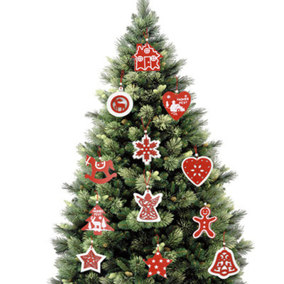 Adorno Navideño de Árbol en Madera Rústica - Image 16