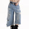 Jeans Rotos Estilo Retro Americano para Chicas
