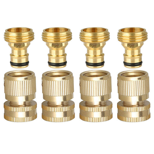 Juego de Conexiones Rápidas de Latón 3/4" para Tuberías de Agua - Image 5
