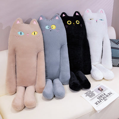 Almohada Gato Alargada para Dormir - Peluche de Apoyo para Piernas Tamaño Grande - Image 11