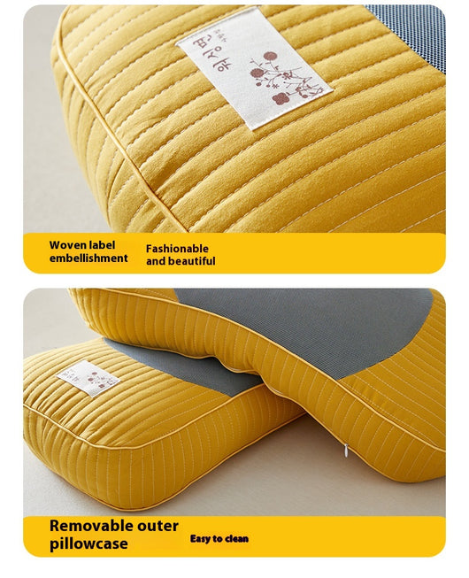 Almohada de Cáscara de Trigo Sarraceno con Funda de Algodón Resistente - Image 14