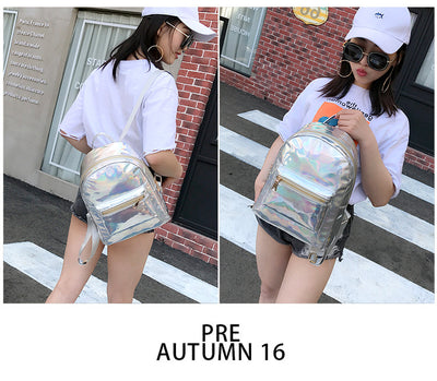 Mochila Reflectante Láser Harajuku Soft Girl Personalizable - Image 11