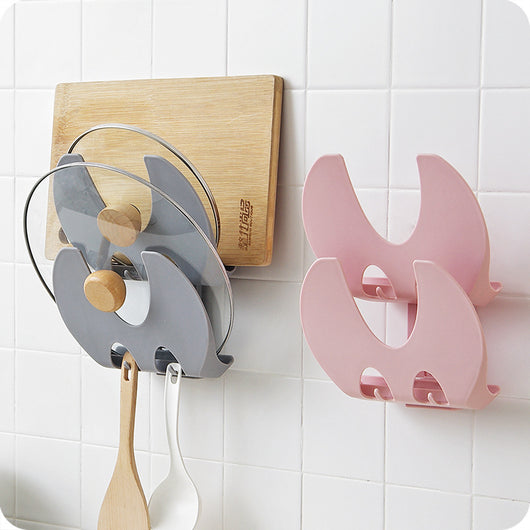 Organizador de Cocina Montado en Pared con Ganchos Multiusos - Image 7