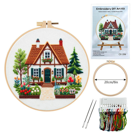 Kit Completo de Bordado Cottage Garden - Image 3