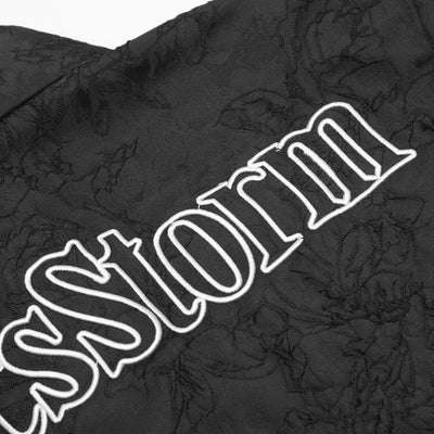 Camisa Manga Corta con Letras Bordadas para Hombre - Image 4