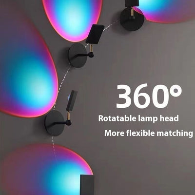 Lámpara Proyector Atardecer para Dormitorio - Luz Ambiental Decorativa - Image 8