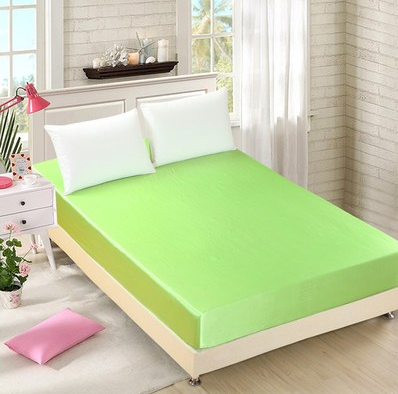 Juego de Cama Seda Hielo Verano - Funda Nórdica y Almohadas Color Sólido - Image 6