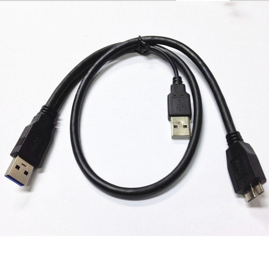 Cable USB en Y para Disco Duro Externo con Alimentación Auxiliar - Image 2