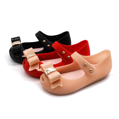 Sandalias Princesa Niña con Cristales y Diseño de Boca de Pez - Image 4