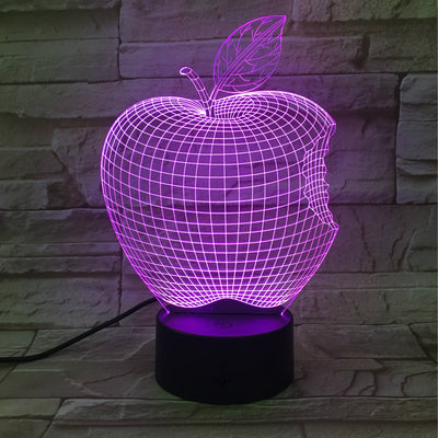 Lámpara de Noche 3D de Frutas con Luces de Colores - Image 5