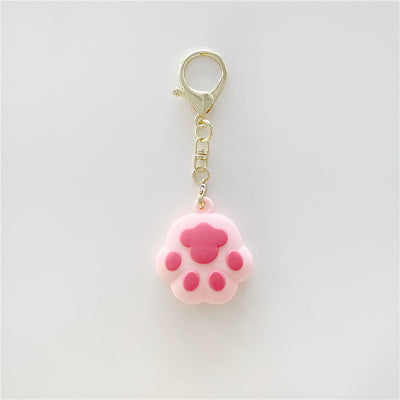 Localizador Antipérdida con Diseño de Garra de Gato - Llavero de Silicona - Image 5