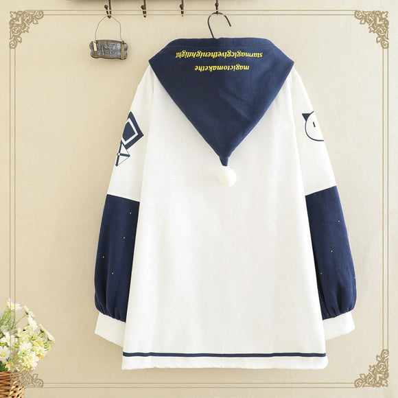 Blusa Suelta Coreana Plus Size con Forro Grueso y Terciopelo