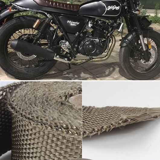 Cinta Aislante Térmica para Escape de Motocicleta - Image 4