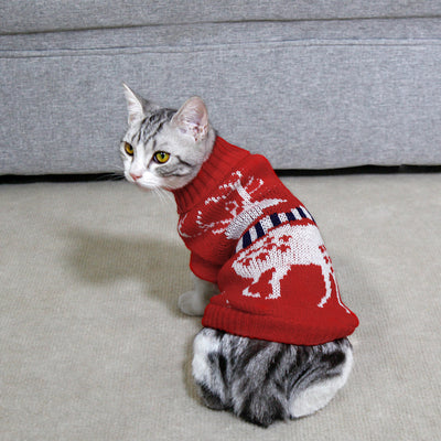Suéter Navideño para Perros y Gatos con Cuello Alto - Image 8