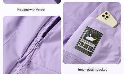 Chaqueta Impermeable Cortavientos de Una Capa - Image 23