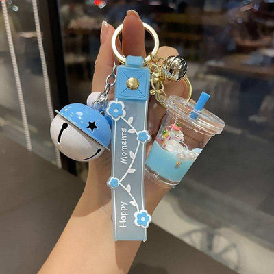 Llavero Taza de Té Lechoso Viral - Diseño Kawaii de Celebridad Internet - Image 6