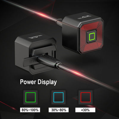 Luz Trasera Recargable USB para Bicicleta de Carretera - Image 2